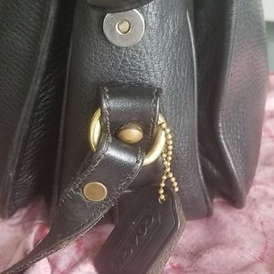 Black coach purse